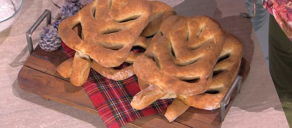 “É sempre mezzogiorno” ricetta di oggi 29 Novembre 2023: Alberelli di pane di Fulvio Marino