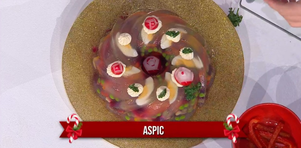 “É sempre mezzogiorno” ricetta di oggi 30 Novembre 2023: Aspic di Daniele Persegani