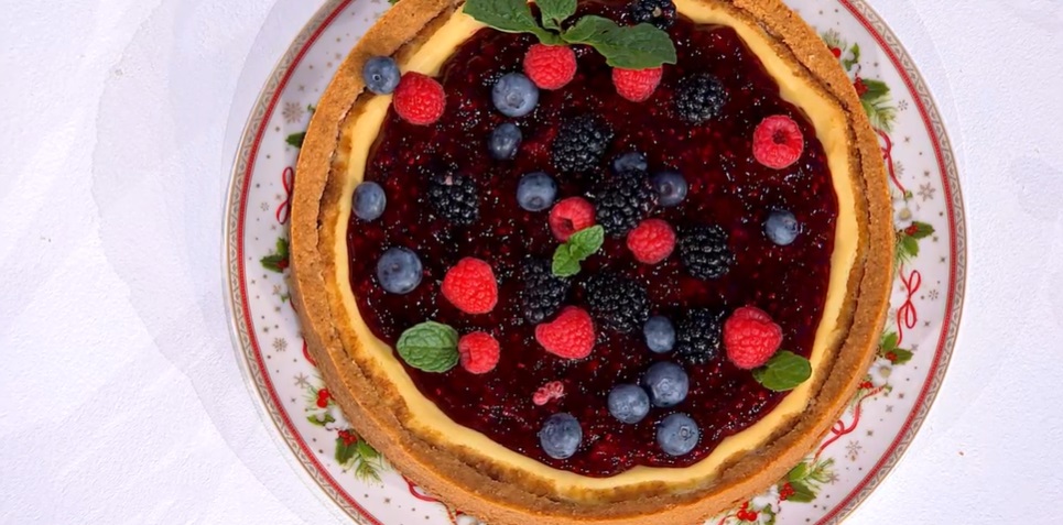 “É sempre mezzogiorno” ricetta di oggi 23 Novembre 2023: New York Cheesecake di Daniele Persegani
