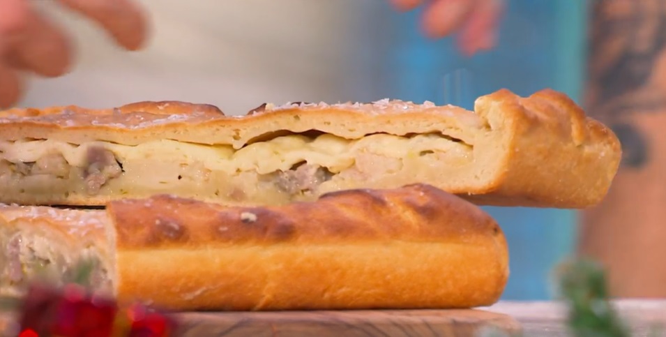 “É sempre mezzogiorno” ricetta di oggi 27 Novembre 2023: Scacciata siciliana al cavolfiore di Fulvio Marino