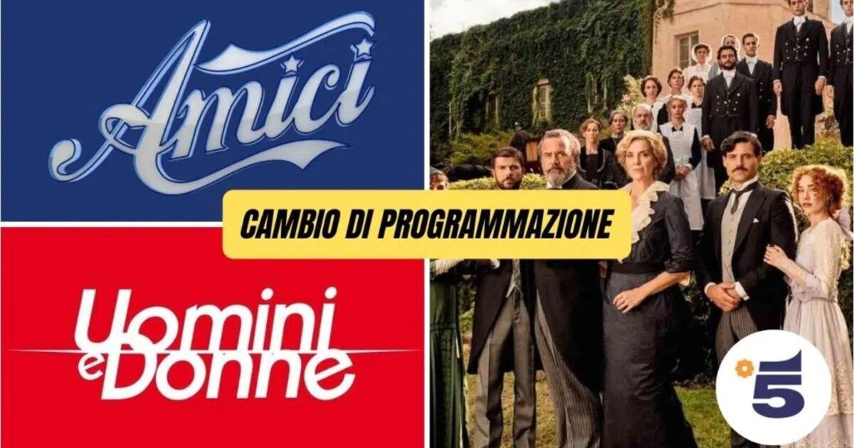 Cambio programmazione Mediaset 8 dicembre: Puntata Speciale su Canale 5 per…