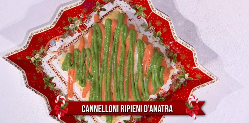 “É sempre mezzogiorno” ricetta di oggi 20 dicembre 2023: Cannelloni ripieni d’anatra di Ivano Ricchebono
