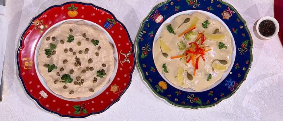 “É sempre mezzogiorno” ricetta di oggi 6 Dicembre 2023: vitello tonnato a modo nostro di Ivano Ricchebono e Gian Piero Fava
