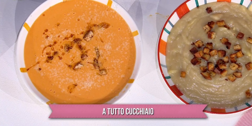 “É sempre mezzogiorno” ricetta di oggi 19 Gennaio 2024: crema parmentier e vellutata di carote di Daniele Persegani