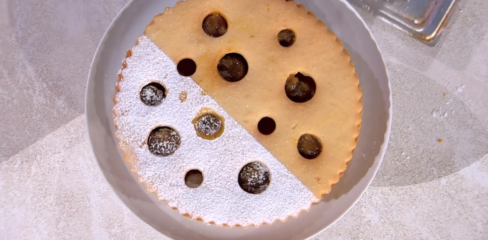 “É sempre mezzogiorno” ricetta di oggi 12 Gennaio 2024: Torta frangipane con confettura di fichi di Antonio Paolino