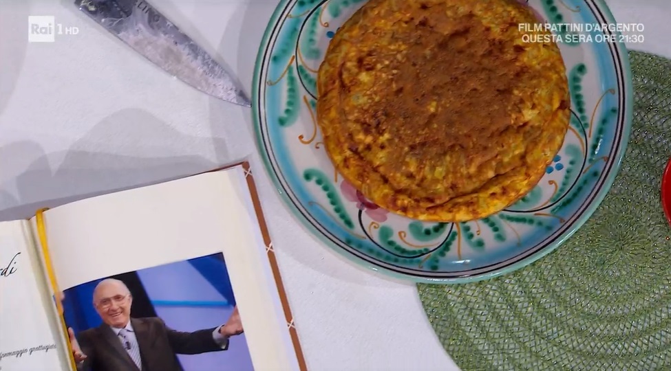 “É sempre mezzogiorno” ricetta di oggi 9 Gennaio 2024: Frittata ai cardi di Daniele Persegani