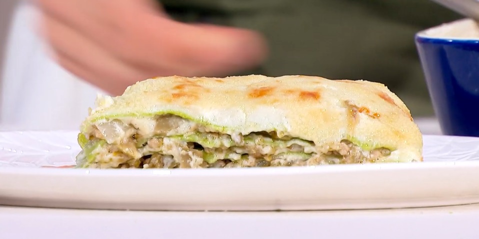“É sempre mezzogiorno” ricetta di oggi 29 Gennaio 2024: lasagne ragù bianco e carciofi di Gian Piero Fava