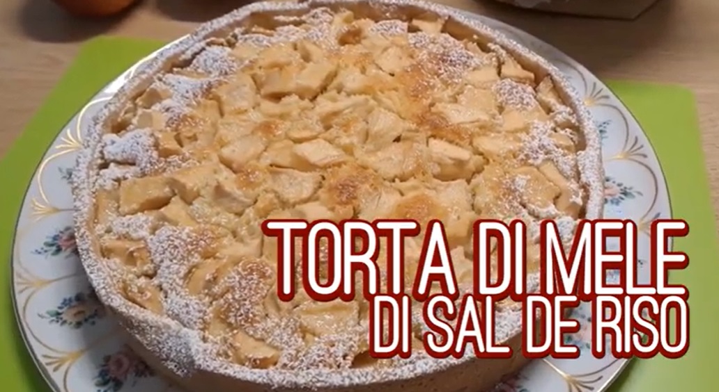 “Ale in Cucina”: la (video) ricetta di oggi 21 Gennaio 2024: torta di mele di Sal De Riso
