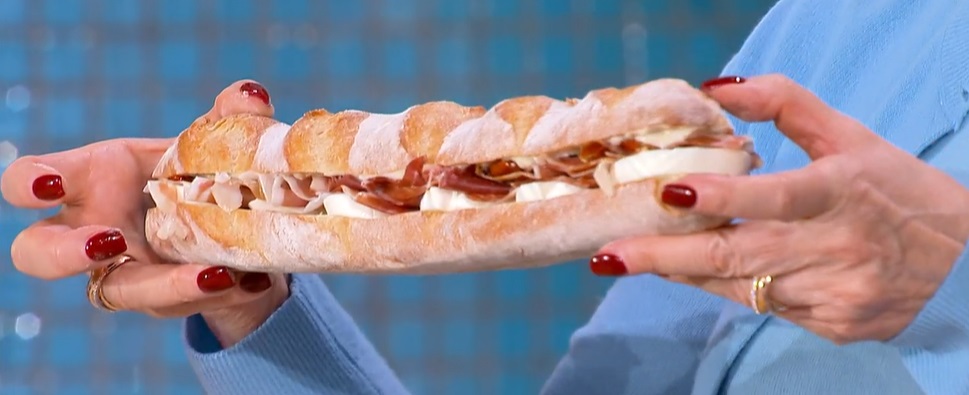 “É sempre mezzogiorno” ricetta di oggi 24 Gennaio 2024: panino del norcino di Fulvio Marino