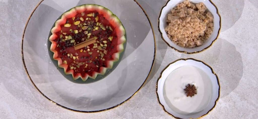 É Sempre Mezzogiorno, ricetta di oggi 31 maggio 2024: gelo all’anguria di Fabio Potenzano