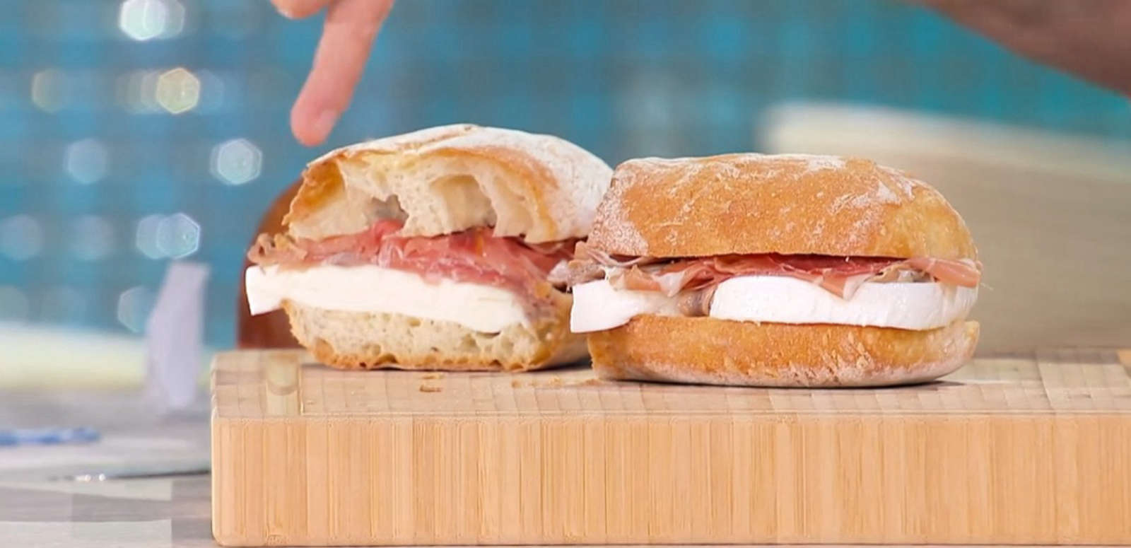 É sempre mezzogiorno, ricetta di oggi 25 settembre 2024: merenda del campione con la ciabatta di Fulvio Marino