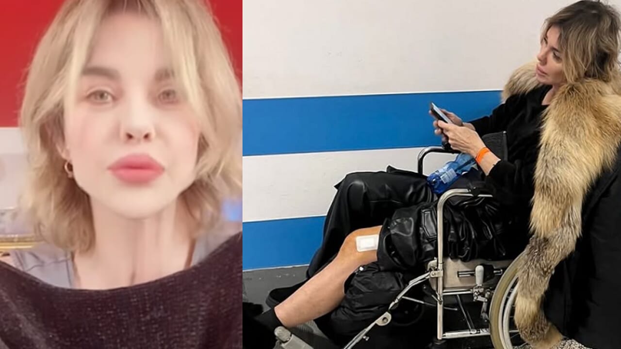 Alba Parietti racconta l’incidente sulle piste e celebra la sanità italiana