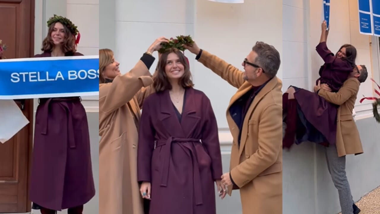 La famiglia Bossari-Lagerback ha recentemente festeggiato un’importante tappa nella vita della giovane Stella, che ha conseguito la laurea. I genitori, Daniele Bossari e Filippa Lagerback, hanno condiviso emozionanti momenti sui social, immortalando la gioia del traguardo raggiunto dalla loro figlia. Tra congratulazioni e ricordi, la cerimonia ha segnato una giornata da ricordare, celebrando non solo il successo accademico di Stella, ma anche il legame speciale tra i membri della famiglia.

<ul></noscript>
  <li>La commozione dei genitori durante i festeggiamenti con il tradizionale tocco di laurea.</li>
  <li>Stella ha scelto di dedicare un post sui social per celebrare il suo traguardo.</li>
  <li>Messaggi affettuosi di congratulazioni da parte di amici famosi e follower.</li>
</ul>
Bossari-Lagerback festeggiano la laurea di Stella tra emozioni e ricordi speciali