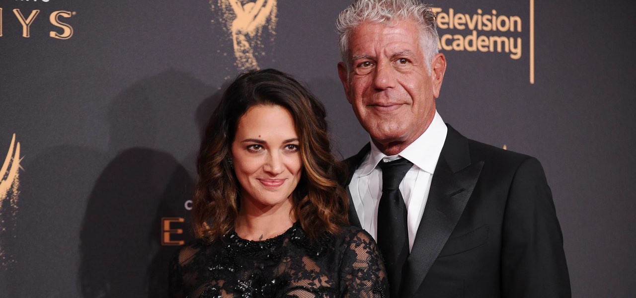 L’amore tormentato di Anthony Bourdain e Asia Argento svelato
