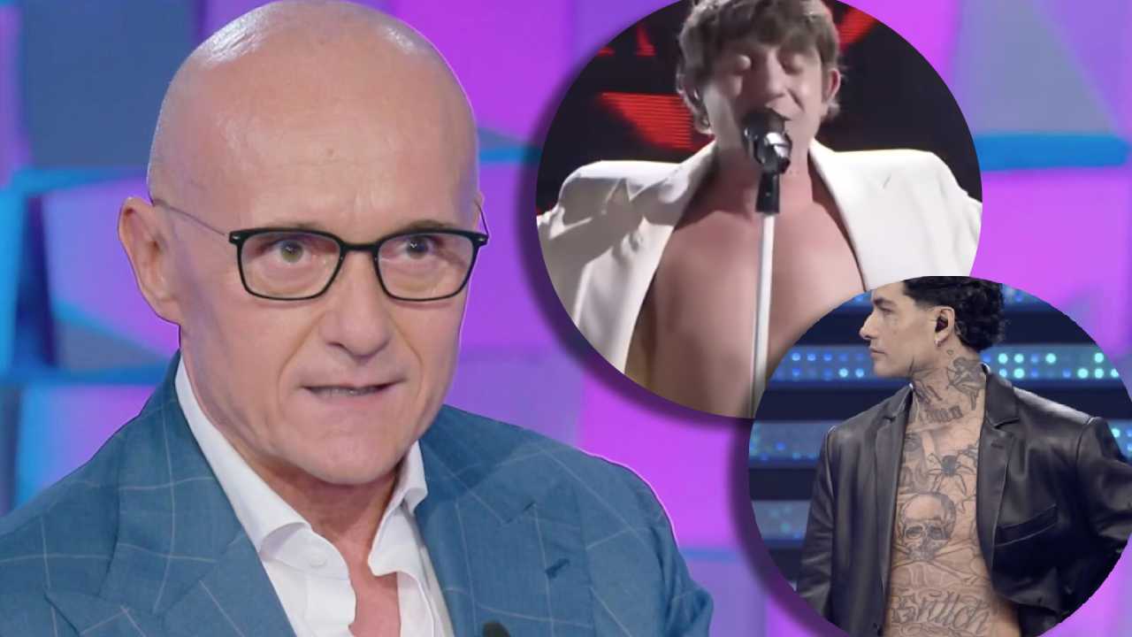 Festival di Sanremo 2025: Signorini smaschera Rkomi e Tony Effe con critiche straordinarie