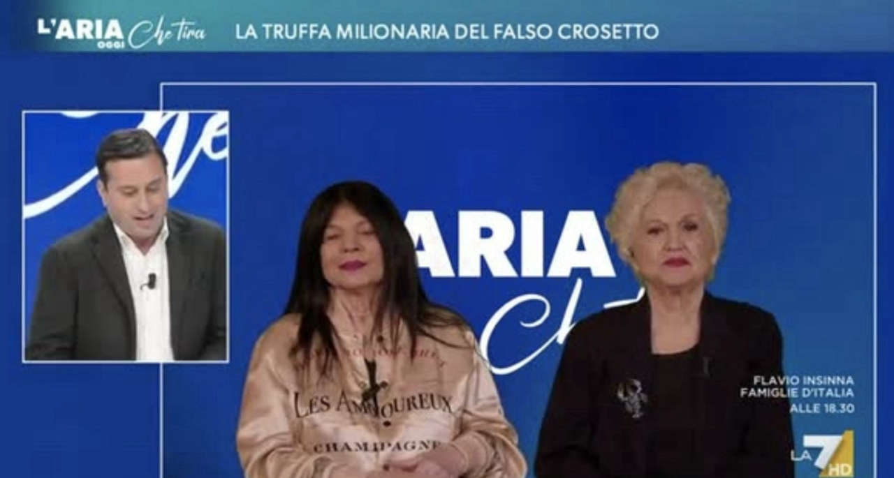 L’aria che tira: lite tra Valentina Petrini e Wanna Marchi, furia in studio e abbandono shock delle ex televenditrici