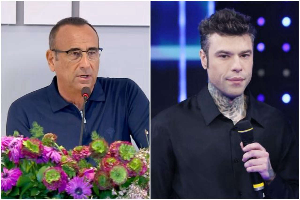 Sanremo 2025, Fedez e le intercettazioni con Luca Lucci: la risposta di Carlo Conti diventa polemica accesa