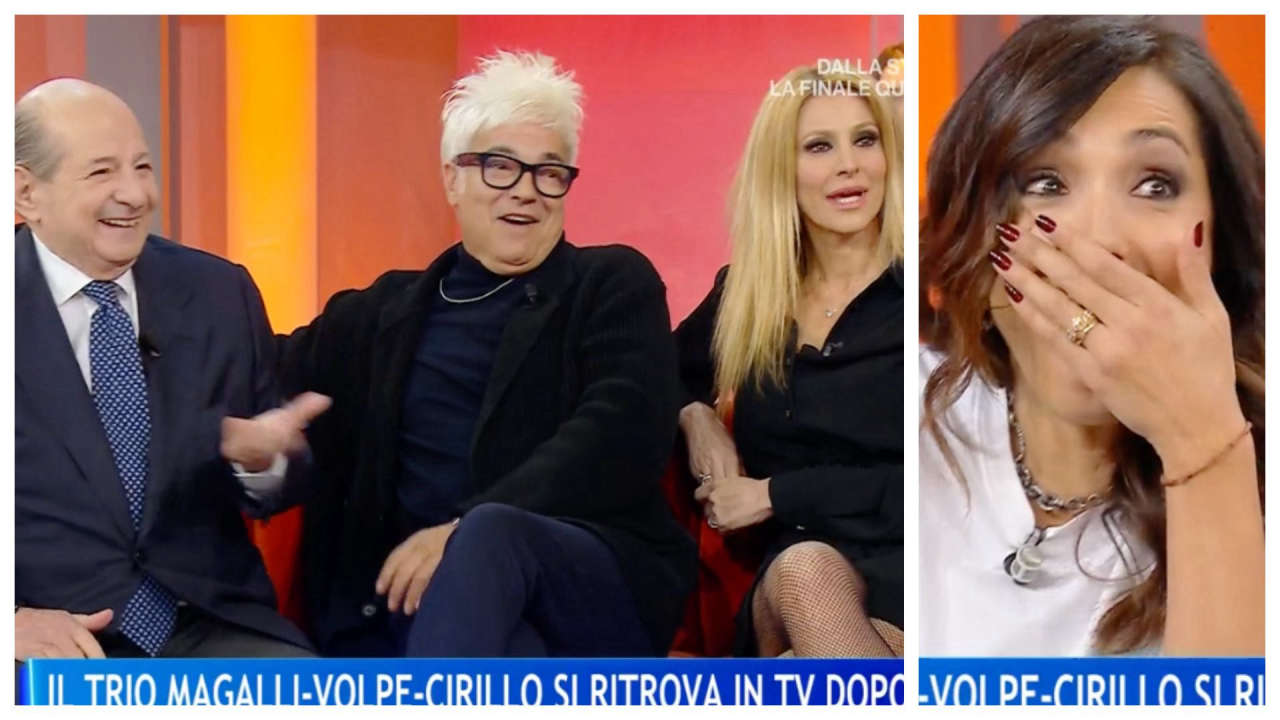 La Volta Buona rievoca tensioni e affetti tra Magalli, Cirillo e Volpe: la reunion che ha sorpreso tutti gli italiani