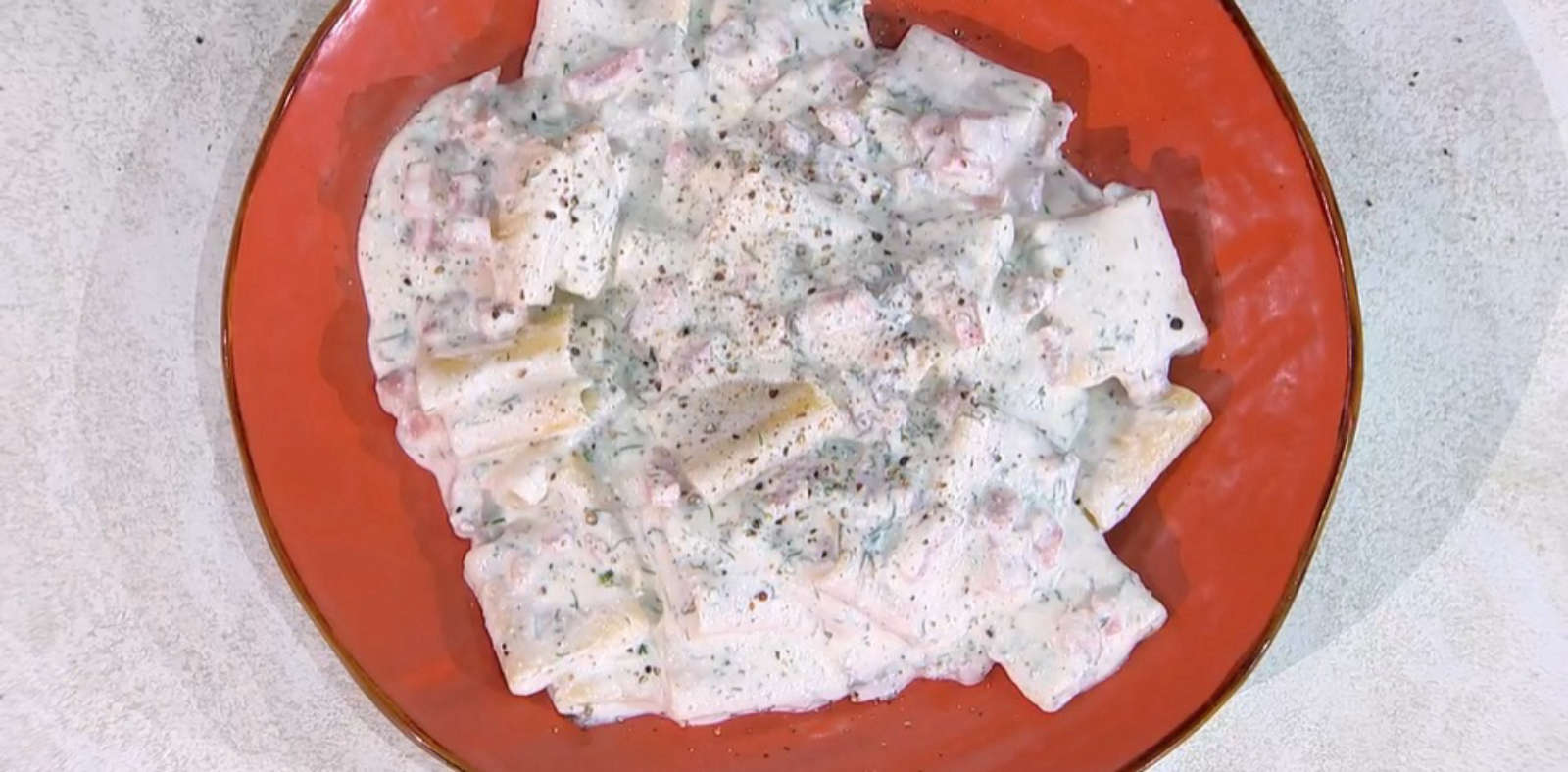 Paccheri guanciale e ricotta di Federico Fusca | É sempre mezzogiorno, 18 febbraio 2025