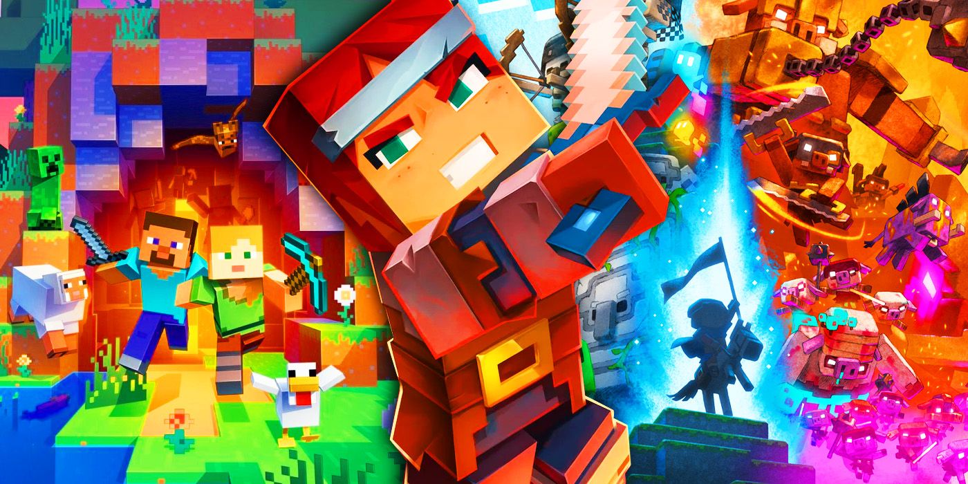 Scopri il Minecraft Triple Bundle: tre giochi imperdibili per vivere avventure senza fine nel mondo blocky