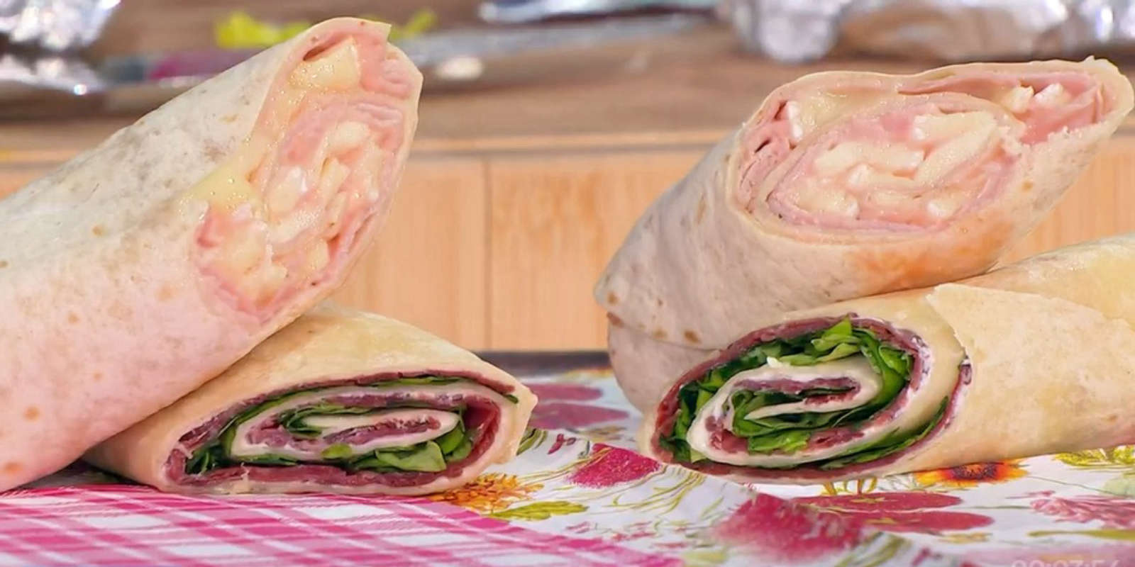 Rotolo di piadina di Antonella | É sempre mezzogiorno, 11 marzo 2025