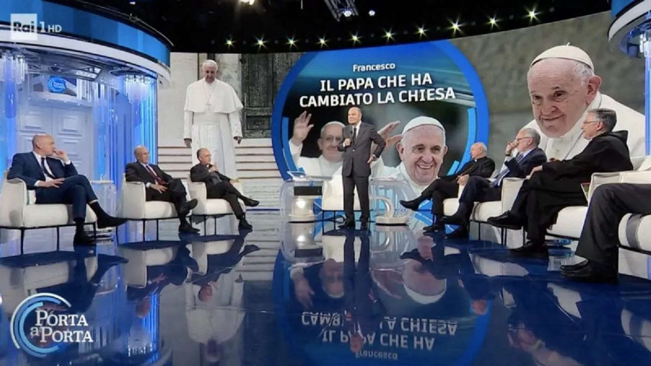 La morte del Papa: il controverso dibattito tra uomini e la discutibile “toppa” di Bruno Vespa