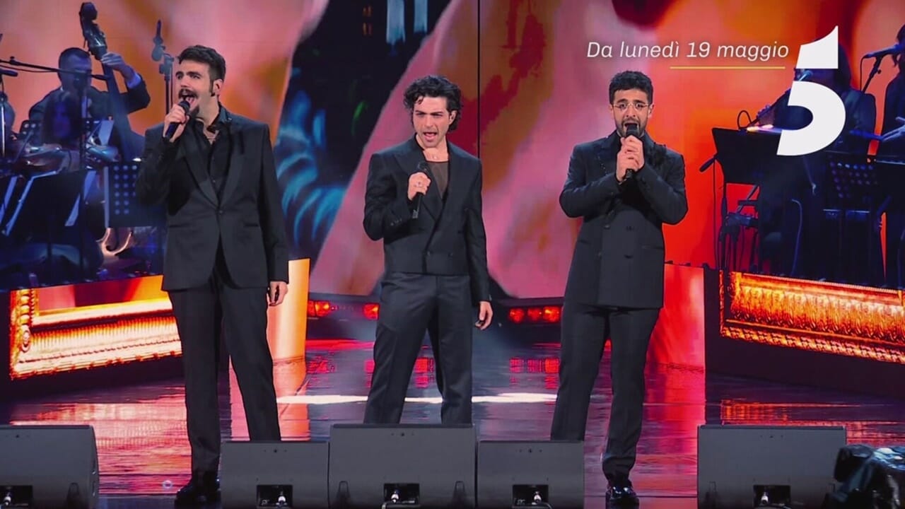 Il Volo in concerto a Mantova con l’evento speciale “Tutti per Uno – Viaggio nel Tempo” in diretta su Canale 5 e Mediaset Infinity