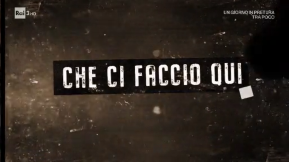 Debutto del Programma “Che ci faccio qui”: Un Viaggio nei Temi Esistenziali su Rai 3 con Domenico Iannacone