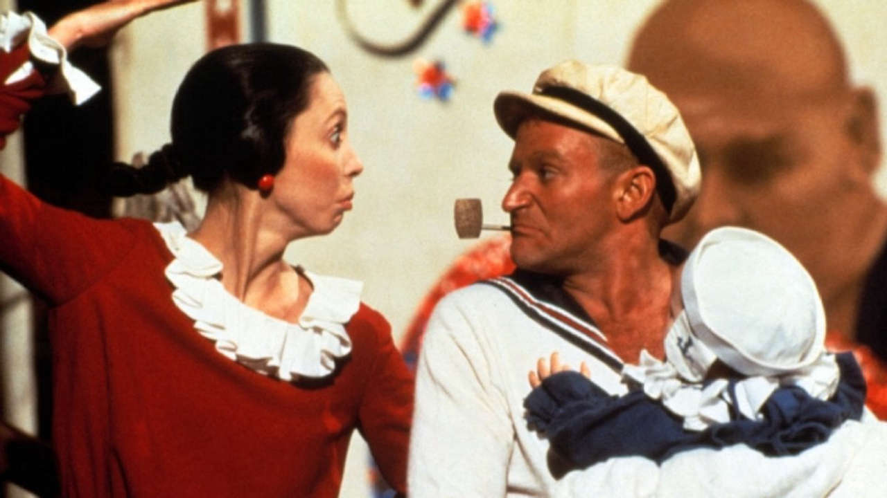 Popeye: Rivelazioni scioccanti sul set con Robin Williams, cocaina e attori strafatti! Popeye: Rivelazioni scioccanti sul set con Robin Williams, cocaina e attori strafatti!