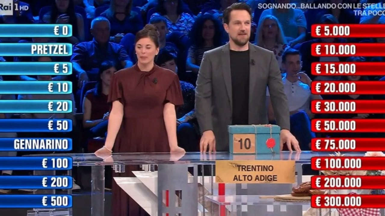 Affari Tuoi, il vincitore Steven dal Trentino porta a casa 130.000 euro in una sorprendente puntata in inglese