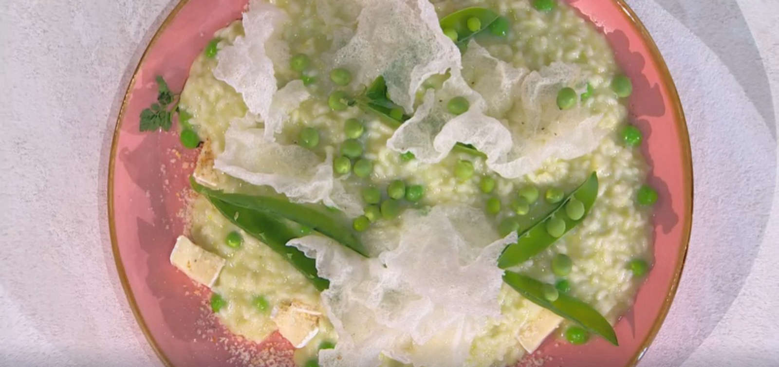 Risotto alla crema di piselli di Sergio Barzetti | É sempre mezzogiorno, 6 maggio 2025
