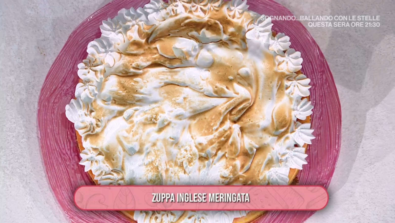 Zuppa inglese meringata di zia Cri | É sempre mezzogiorno, 9 maggio 2025
