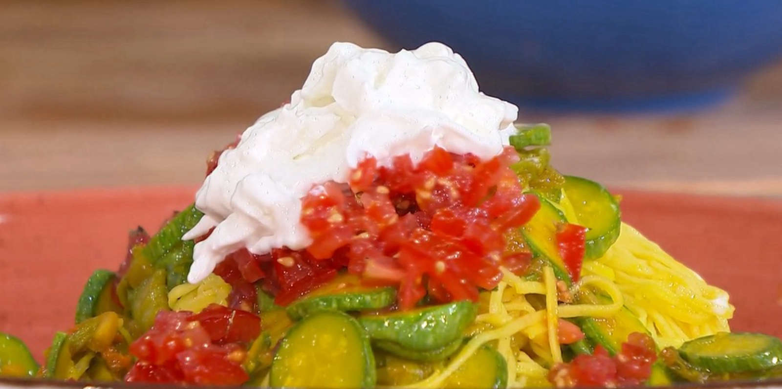 Tagliolini fiori di zucca e stracciatella di Giusina Battaglia | É sempre mezzogiorno, 12 maggio 2025