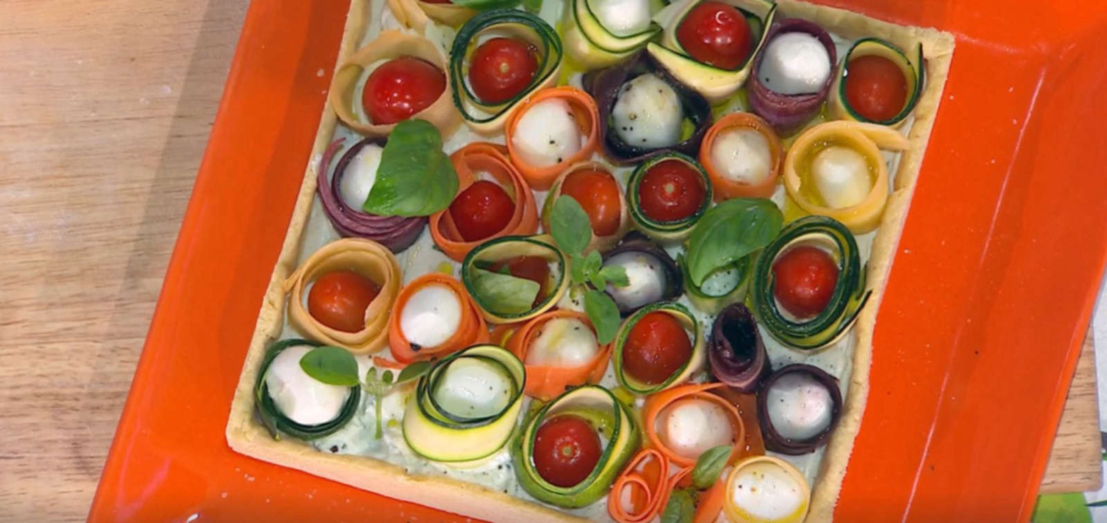 Torta fredda alle verdure di Daniele Persegani | É sempre mezzogiorno, 27 maggio 2025