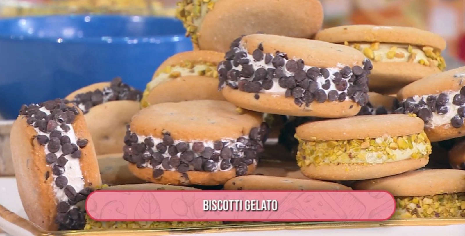 Biscotti gelato di Natalia Cattelani | É sempre mezzogiorno, 28 maggio 2025