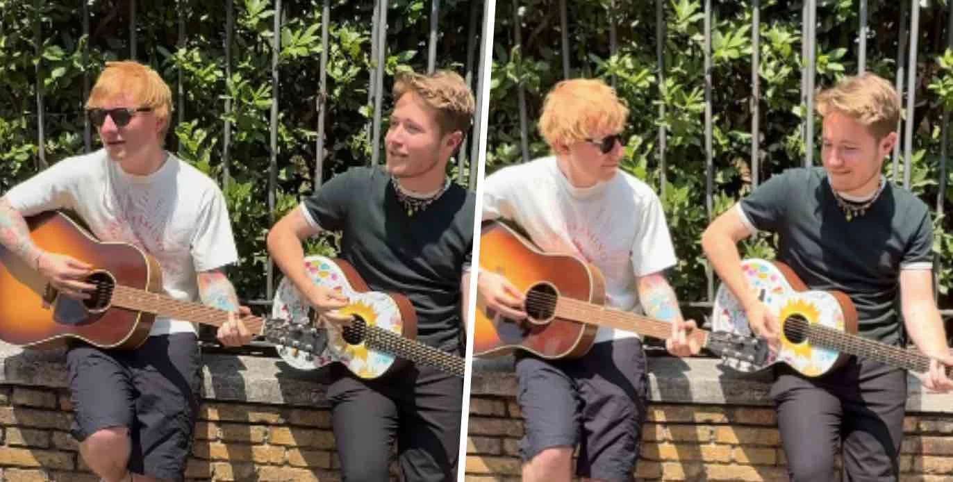 Alfa e Ed Sheeran in un video che accende i sogni di collaborazione tra i fan e lascia tutti senza parole
