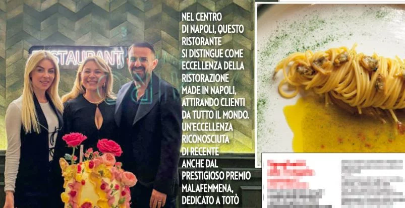 Amiro a Napoli, il ristorante che fa vibrare il cuore della cucina partenopea e vince il premio Malafemmena