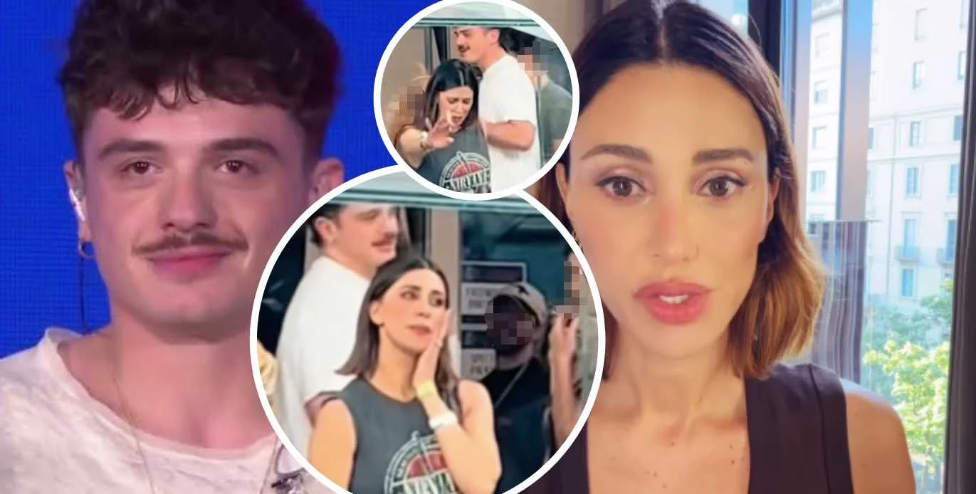 Complicità tra Belen Rodriguez e Olly a San Siro: i gossip dei VIP infiammano il web