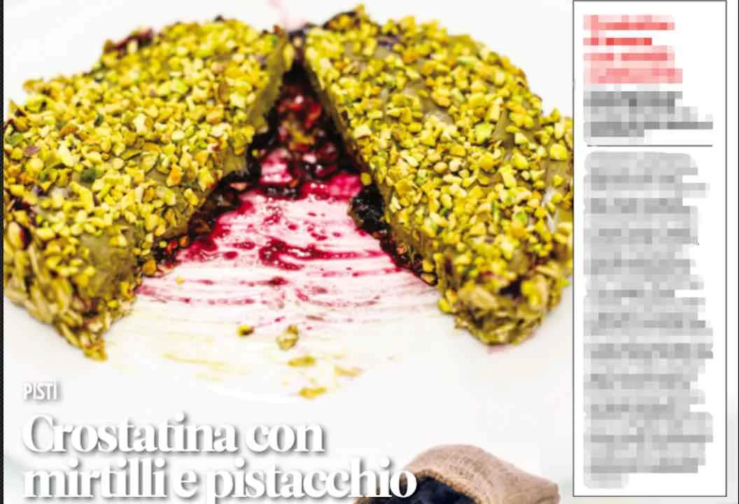 Crostatina con Mirtilli e Pistacchio: la Ricetta Fresca e Golosa da Bronte che Ti Sorprenderà!