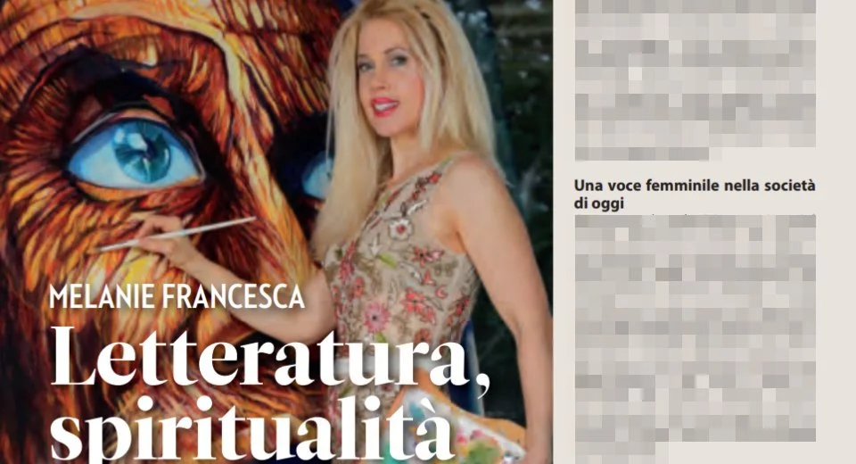 Melanie Francesca: scoprire l’arte e la scrittura tra spiritualità e identità culturale