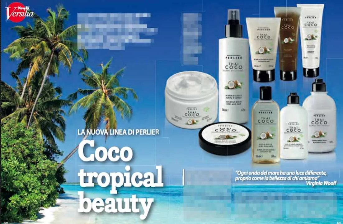 Perlier lancia la nuova linea corpo con cocco biologico, un viaggio nei rituali thailandesi per il tuo benessere
