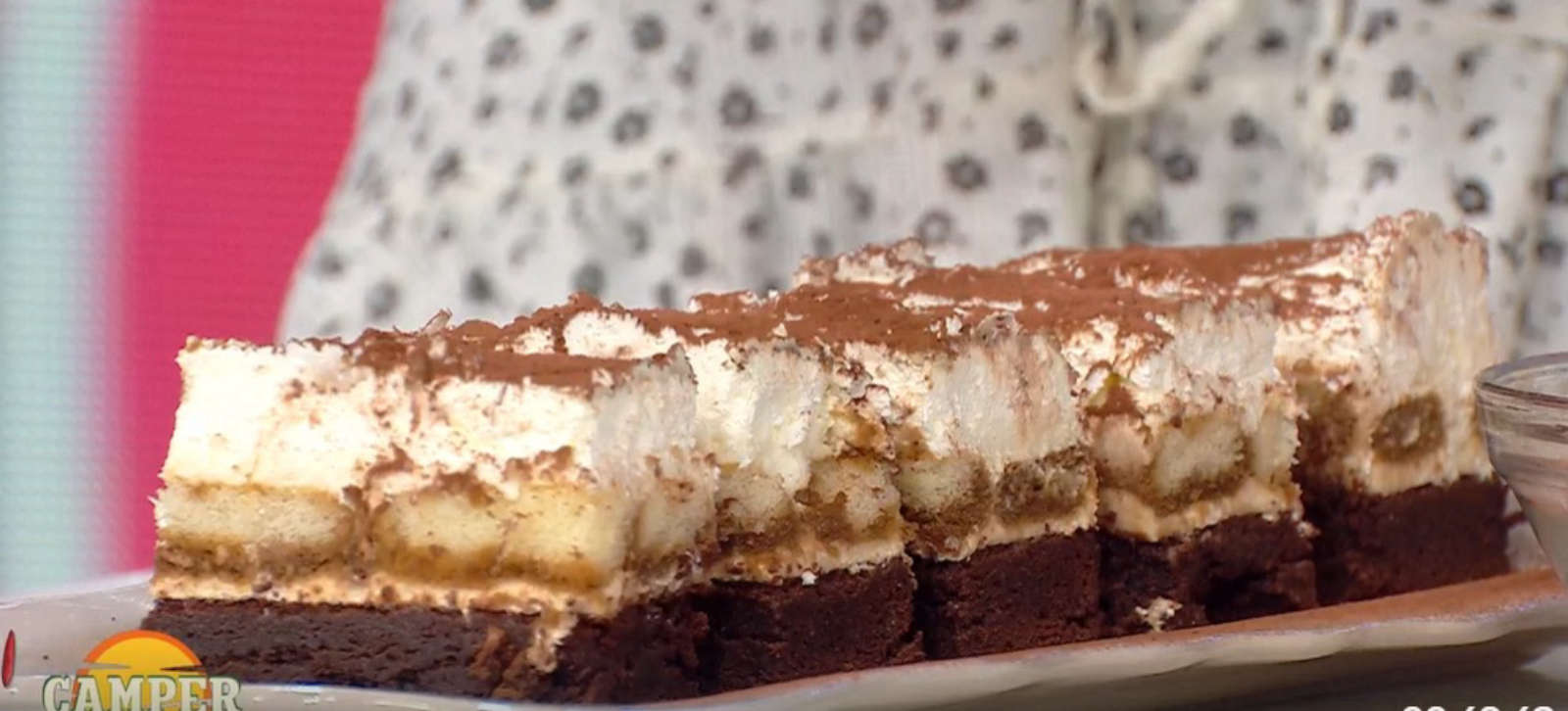 Brownie tiramisù di Sara Brancaccio | Camper, 30 Giugno 2025