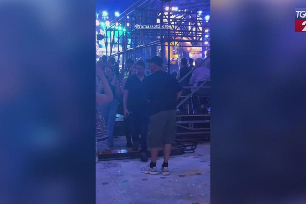 Eros Ramazzotti in prima fila al concerto di Bruce Springsteen: emozioni e sorprese a San Siro Milano