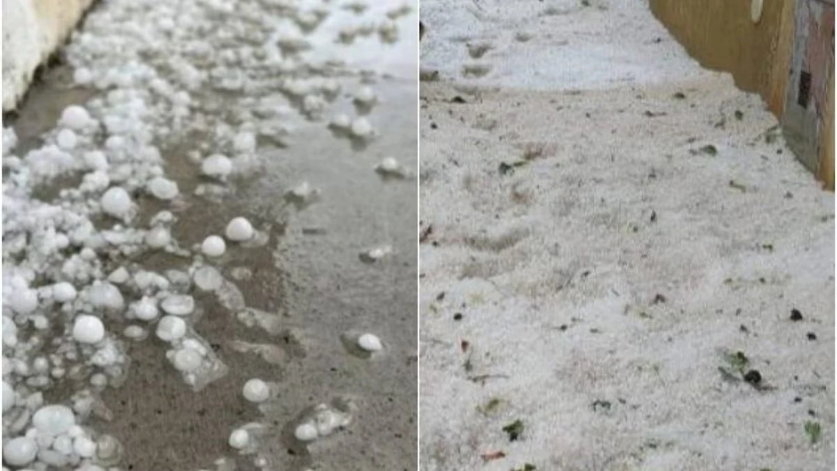 Grandinata eccezionale in Friuli Venezia Giulia: chicchi da 5 cm creano caos sulla viabilità