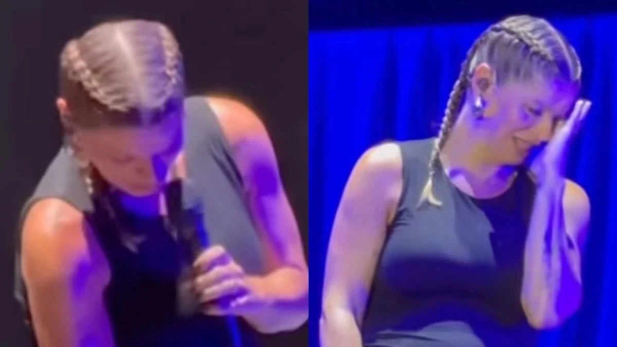 Alessandra Amoroso in concerto: il gesto che fa discutere su maternità e politica in Italia