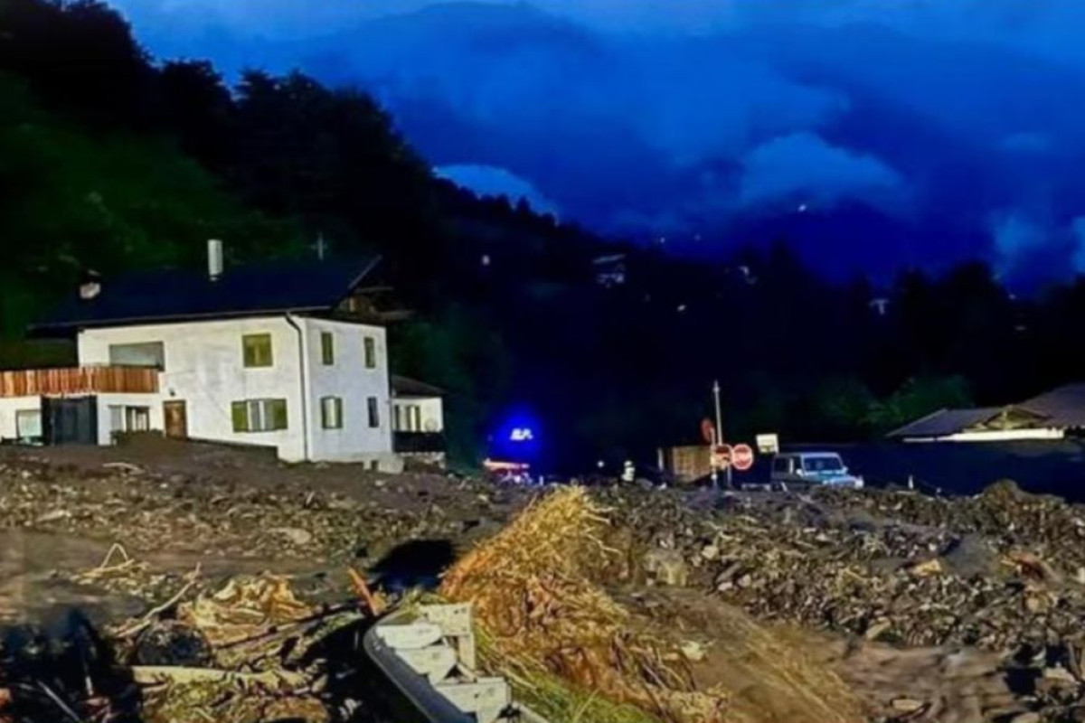 Maltempo in Val Passiria: frane e allagamenti travolgono la regione con oltre 100 mm di pioggia