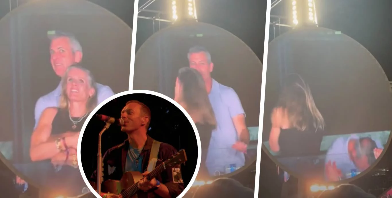 Coldplay, presunta relazione svelata durante il concerto: Chris Martin in un video virale