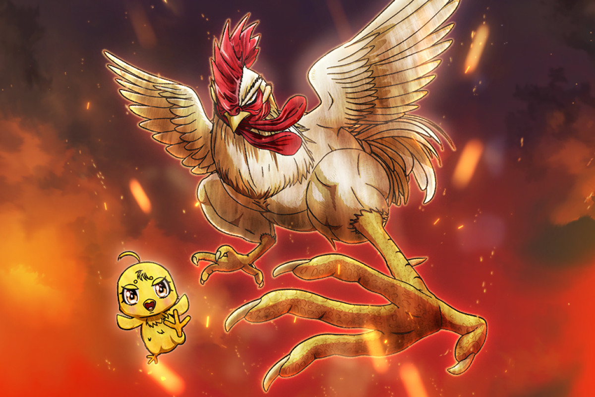 Rooster Fighter: l’anime del gallo contro i demoni giganti arriva nel 2026 su Adult Swim