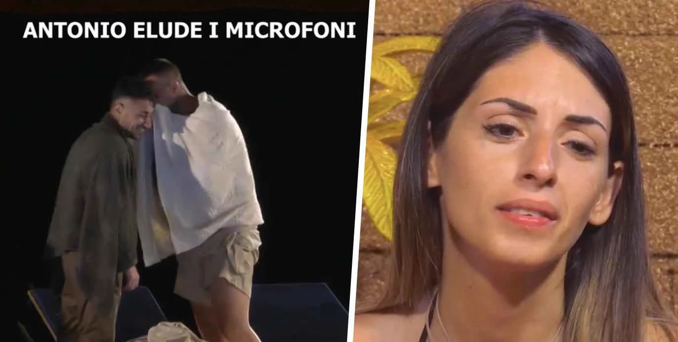 Temptation Island: Antonio sfida i microfoni e provoca la reazione dei fidanzati, il clima si fa teso!