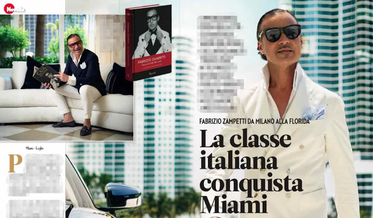 Fabrizio Zampetti: il maestro del design italiano conquista Miami con tre progetti di lusso imperdibili